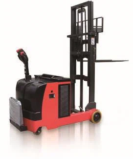 1 tòn Counterbalance Palette Stacker Forklift ak ponp Kovèti pou